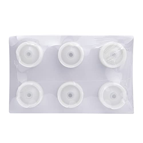 Restaurantware First In First Out 32 Ounce Condiment Squeeze Bottle 6 Refillable Lid FIFO Squeeze Bottle - Precision Dispensing Tip Flexible Clear Plastic Squeeze Bottle For Sauces