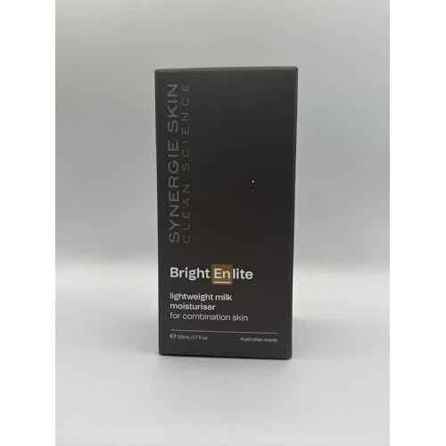 Synergie Skin BrightEnlite Moisturizer for Oily Skin, Refines Enlarged Pores, Green Tea Milk Moisturizer, Australian Made