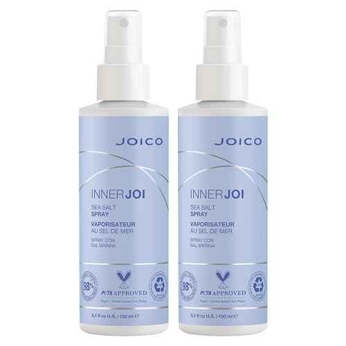 Joico InnerJoi Sea Salt Spray | Styling For All Hair Types | Sulfate & Paraben Free | Naturally-Derived Vegan Formula