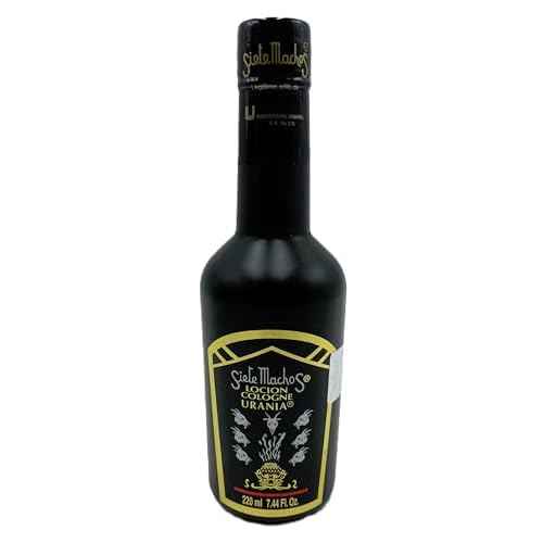 Siete Machos URANIA Original Cologne 7.44 oz. (220ml) (1 Pack)