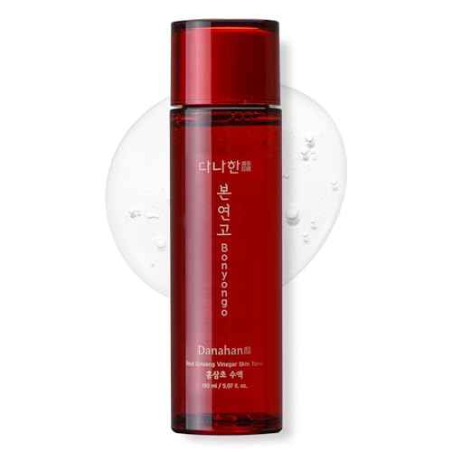 Bonyongo Red Ginseng Vinegar Skin Toner ? Refreshing & Moisturizing Face Toner for Smooth, Youthful Skin - with Fermented Red Ginseng - Korean Skincare, 5.07 fl.oz.