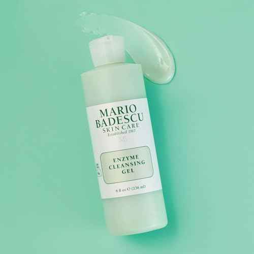 Mario Badescu Rose Water Facial Spray & Enzyme Cleansing Gel Bundle | Hydrating Rose Water Face Mist + Oil-Free Cleanser with Grapefruit & Papaya Extract | Rejuvenates, Clarifies & Removes Excess Oil