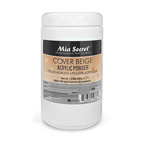 Mia Secret Cover Beige Acrylic Powder - 1.5 lbs