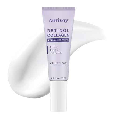 Retinol Collagen Instant Face Lift Cream for Face, Neck Firming Tightening Anti Aging Wrinkle Repair Serum for Neck & D?collet?, Hyaluronic Acid Moisturizer for Women & Man 2.0 FLoz