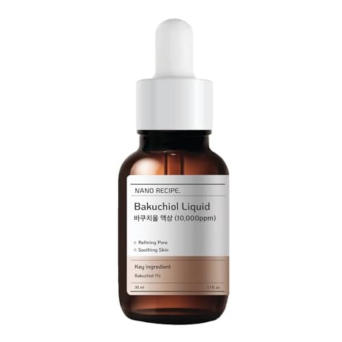 Korean Bakuchiol Concentrate Mix 2 Drops In Any Step of Your Skin Care Routine Retinol Alternative Non GMO Vegan Certificate Safe Natural Botanical Antioxidant Cold Pressed 10000ppm 30ml