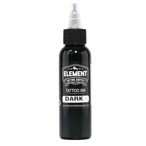Element Tattoo Supply Greywash Tattoo Ink Set for Professional Tattooing Supplies ? Light, Medium & Dark Solid Shades for Outlining, Shading & Blending for Artists ? 2 oz Bottle (3 Pack)
