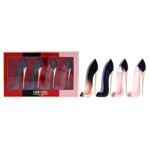 Carolina Herrera Good Girl Perfume for Women Mini Gift Set Splashes EDP 0.24 Ounce