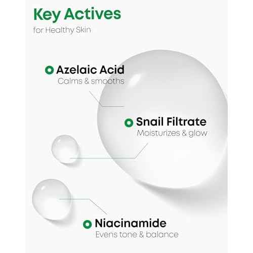 Azelaic Acid Toner ? Korean Mild Exfoliating Skin Prep for Acne-Prone Skin ? Salicylic Acid for Pores ? Calming, Refreshing, Purifying, 5.07 fl.oz.