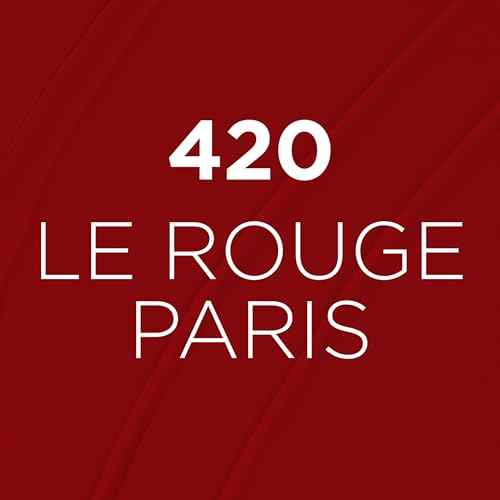 L'Oreal Paris Infallible Matte Resistance Liquid Lipstick, up to 16 Hour Wear, Le Rouge Paris 420, 0.16 Fl Oz