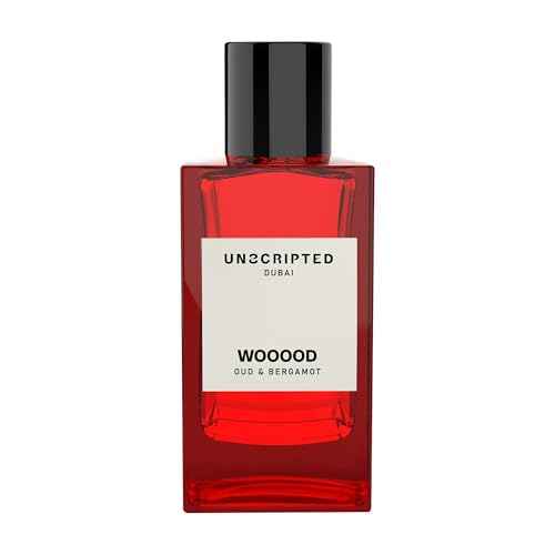 Unscripted. Wooood - Perfume For Men And Women - Women Perfume with Saffron, Nutmeg, Musk, Patchouli - Bold, Long-Lasting Mens Cologne - 3.4 oz
