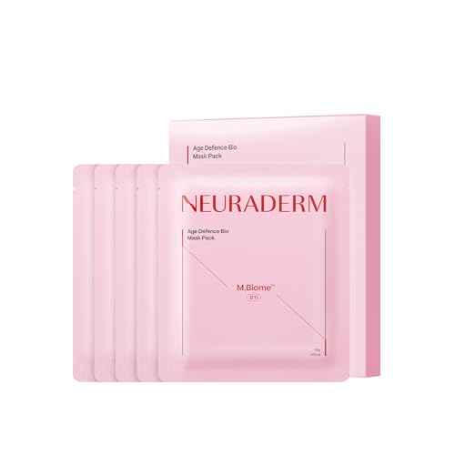 Age Defence Facial Sheet Mask, Anti-Fine Line Lifting Nourishing Serum Moisturizing Skincare (Pack of 5)