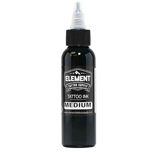Element Tattoo Supply Greywash Tattoo Ink Set for Professional Tattooing Supplies ? Light, Medium & Dark Solid Shades for Outlining, Shading & Blending for Artists ? 2 oz Bottle (3 Pack)