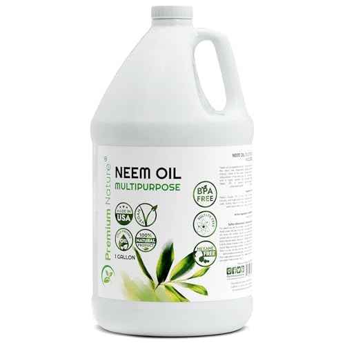 Premium Nature Neem Oil 1 Gallon for Skin and Hair Need Oils Pure Cold Pressed for Mixing Neem Concentrate