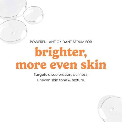 Timeless Skin Care Vitamin C Serum with Vitamin E & Ferulic Acid - Brightening Serum - for Oily & Dry Skin - Fragrance-Free - 4 oz
