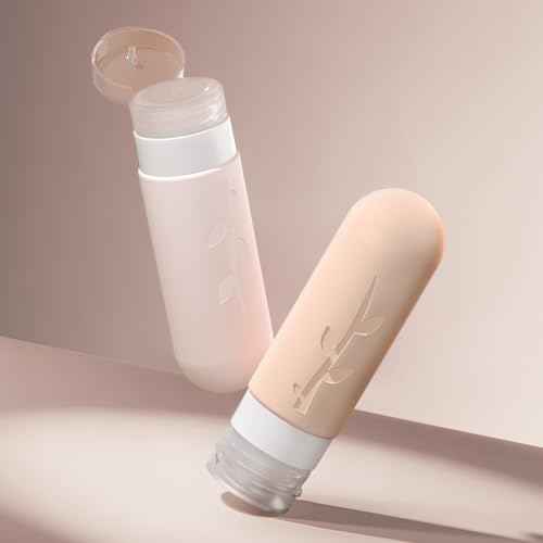 16 Pack Travel Bottles Set - TSA Approved Leak Proof Silicone Squeezable Containers for Toiletries, Conditioner, Shampoo, Lotion & Body Wash Accessories (16 pcs/P1 Pack)