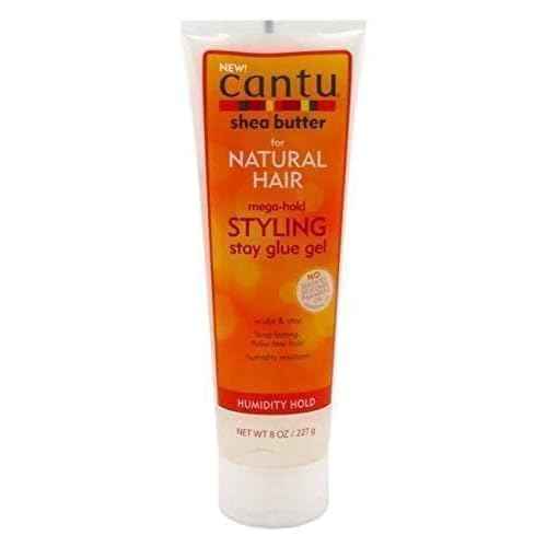 Cantu Natural Hair Styling Gel Stay Extreme Hold Tube, 8 Oz