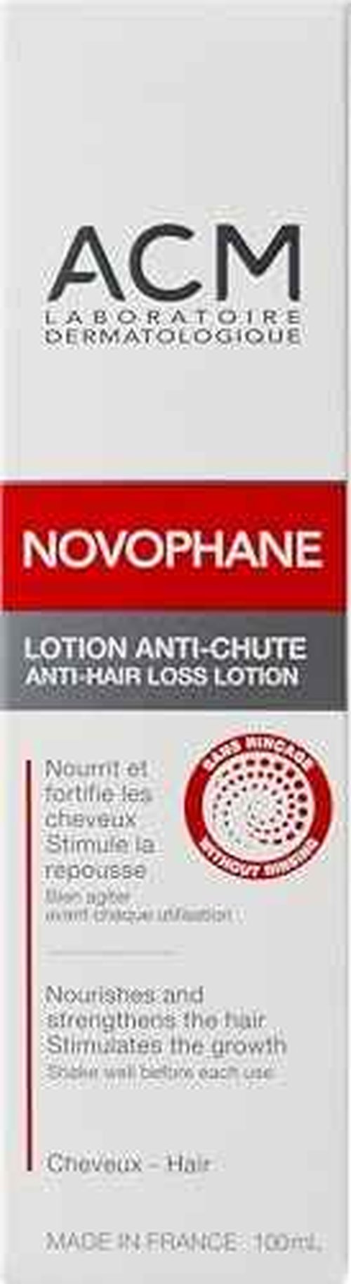 Acm novophane lotion anti hair loss lotion