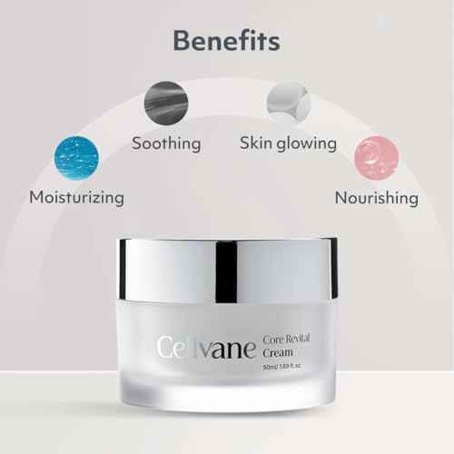 Cellvane Face Cream with PDRN (1.69 fl.oz), Salmon DNA Korean Moisturizer for Rejuvenation, High Purity PDRN for Dry & Sensitive Skin, Hyaluronic Acid & Collagen & Anti-Aging