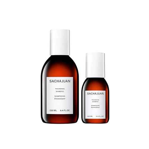 SACHAJUAN Thickening Hair Shampoo, Volumizing, Heat & UV Protectants, Shine & Smooth Volume, Paraben-Free
