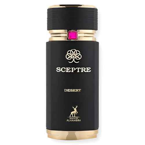 Maison Alhambra Sceptre Desert - Fruity, Gourmand, Woody, Amber - Eau de Parfum Spray for Unisex, 3.4 Ounce / 100 ml