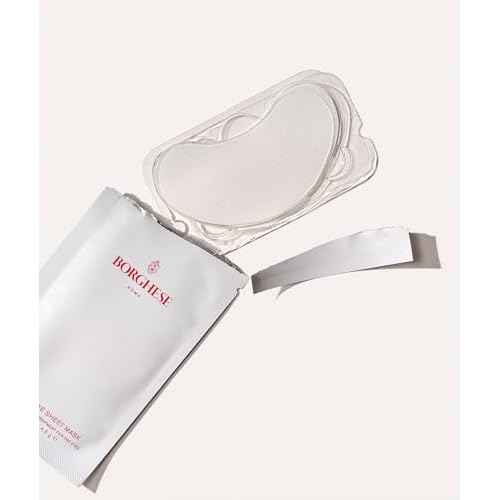 Borghese Restorative Eye Sheet Masks - Nourishing and Brightening Under Eye Treatment Masks, 6 Pairs