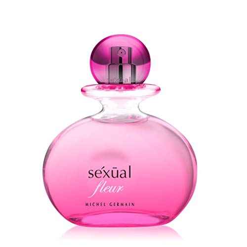Michel Germain Sexual Fleur Eau de Parfum Fragrance Spray, Top Notes of Pink Grapefruit, Macadamia Nut, Pink Daisy, Sexy & Enchanting Natural Oils Women's Perfume, 2.5 Fl Oz
