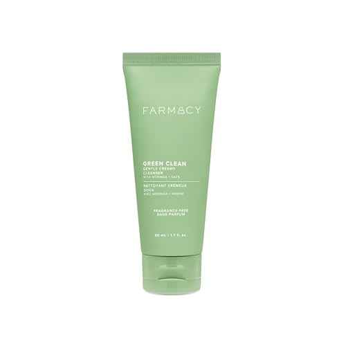 Farmacy Gentle Creamy Face Cleanser - Hydrating Facial Cleanser to Nourish & Help Remove Makeup & Impurities - Enriched with Aloe & Moringa Oil to Soothe, Purify & Refresh Skin (50ml)