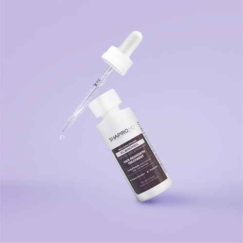 Minoxidil 2% Topical Solution for Women's Hair Growth, Serum Promotes Hair Regrowth by Reactivating Hair Follicles | Shapiro MD (6 Month)