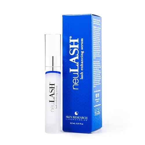 Eye Lash Enhancing Serum for Thicker, Longer Looking Lashes - neuLASH Eyelash Serum by Skin Research Laboratories - Advanced Formula Improves the Look of Natural Lash Follicles & Healthy Lash Lines
