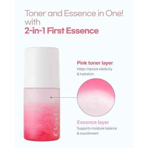Mucin Mineral Vita Bubble First Essence Duo with Micro-Bubble Formula and 2-in-1 Toner Serum, Korean Beauty for Glass Skincare, 60 ml x 2 ? Hydrating Firming Cream, Best Glow Up Essentials