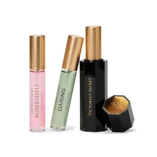 Victoria's Secret Travel Fragrance Spray Gift Set, Bombshell, Bare & Daring, Assorted Scents