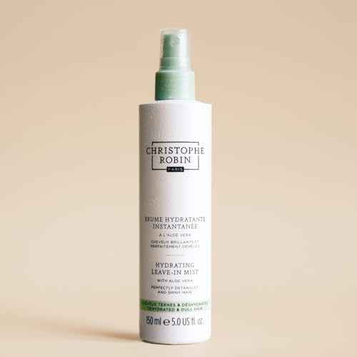 Christophe Robin Hydrating Leave-In Mist With Aloe Vera for Scalp and Hair - Detangles and Conditions 5 fl. oz