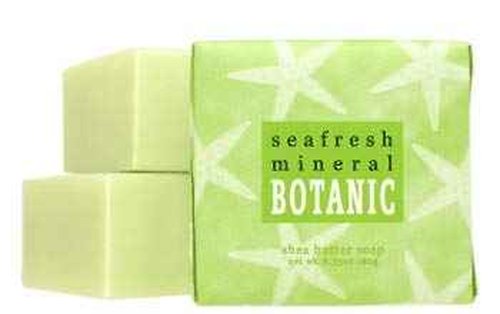 Greenwich Bay Cleansing Spa Soap, Shea Butter, and Cocoa Butter. Blended with Loofah and Apricot Seed, No Parabens, No Sulfates 6.35 Ounce (3 Pack) (Seafresh Mineral)