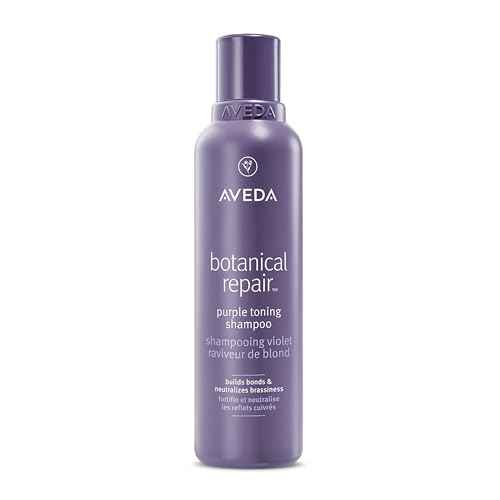Aveda Botanical Repair Purple Toning Shampoo | For Blonde, Silver, Grey Hair | Reduces Brassy Tones | Silicone Free | 96% Naturally Derived*, 6.7 fl oz