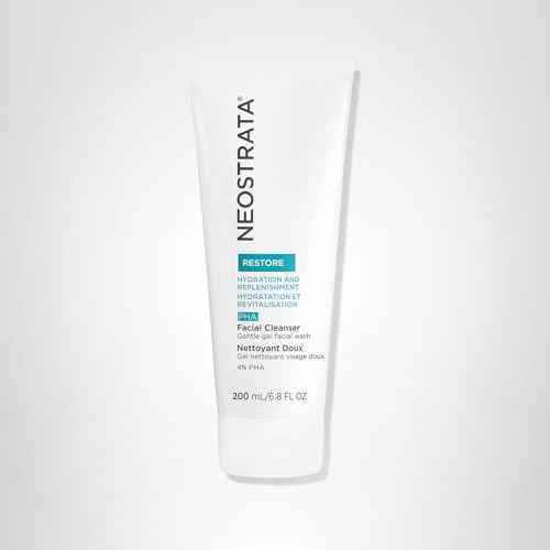NEOSTRATA PHA Facial Cleanser Gentle Gel Facial Wash Soap-free Fragrance-free For Sensitive and Reactive Skin Types, 6.8 Fl Oz (Pack of 1)
