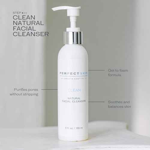 PERFECT SKIN BY CHRISTIE KIDD, PA-C | Clean Natural Facial Cleanser ? Gentle Face Wash with Aloe, Olive Leaf & Tea Tree ? Soothes, Hydrates, Deep Cleans Pores ? 6 fl oz (180 ml)