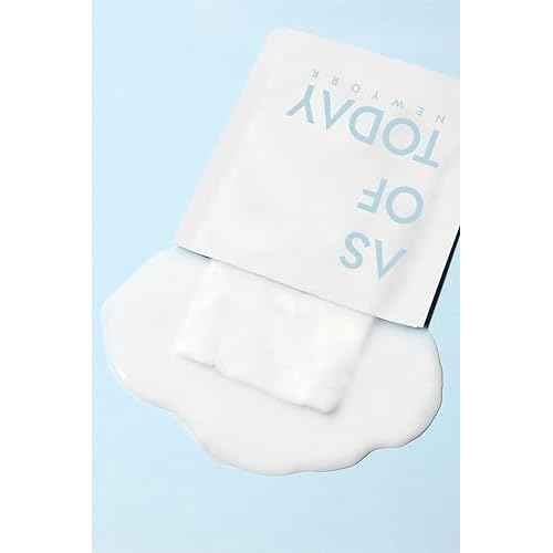 AS OF TODAY R-Peptide Sheet Mask 5 Pack | Hydrating Anti-Aging Face Mask with Peptides & Botanical Extracts | Wrinkle Care, Firming & Soothing | Korean Skincare Clean Beauty | Collagen Sheet Mask