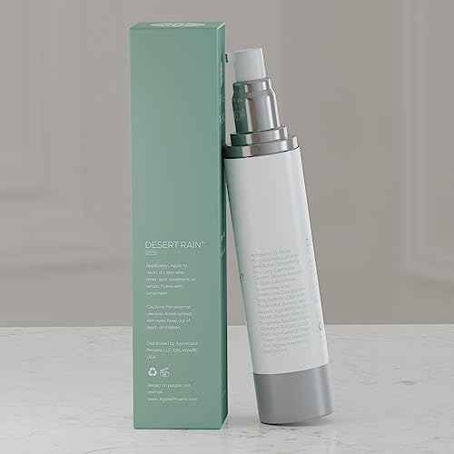 Desert Rain | Women's Daily Light Moisturizer for Sensitive, Dry & Oily Skin, Made with Hyaluronic Acid, Vitamin C & Natural Ingredients, Hydrating & Restoring Face Cream