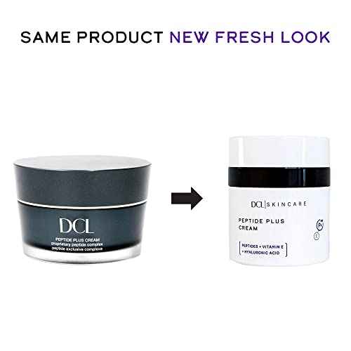 DCL Skincare Peptide Plus Cream for Wrinkle Defense & Collagen Production, 1.7 Fl oz