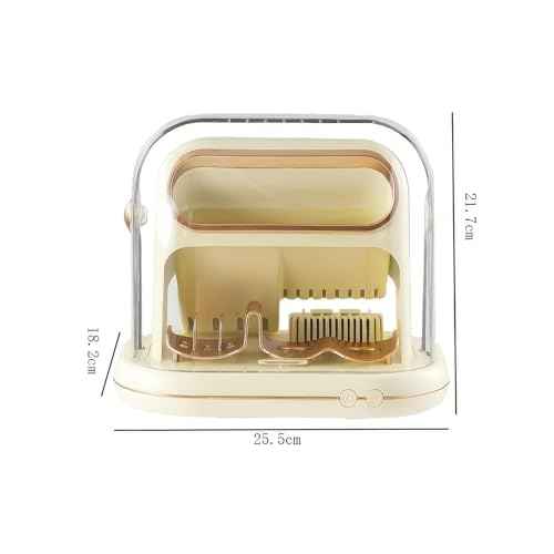 MISSERA 2024 New Technology Electric Makeup Brush Cleaner and Dryer Fast Automatic Drying With Constant Temperature For Gentle Care Without Damaging Bristles. Complete Makeup Brush Cleaning Set