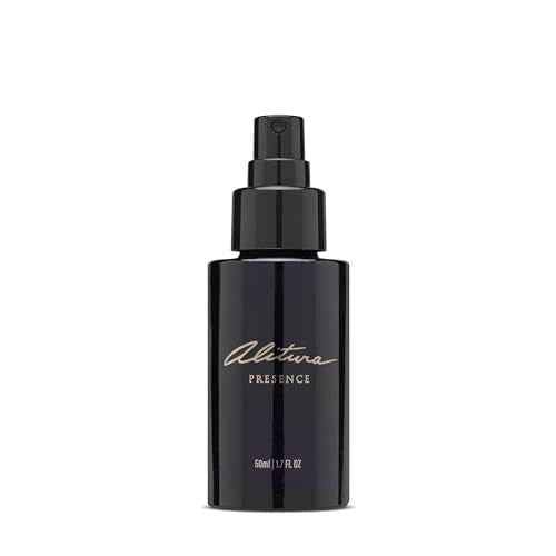 Alitura Presence Natural Fragrance ? Clean, Unisex Perfume for Men and Women with Sandalwood, Cardamom & Ylang Ylang ? Non-Toxic, Vegan, Long-Lasting Scent, 50 ml