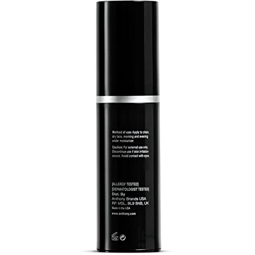 Anthony High Performance Vitamin C Cream Treatment. Advanced Anti-Aging Serum for Face with Polypeptides & Salicylic Acid. Dark Spot Corrector Moisturizer for Face Brightening (1 Fl Oz)