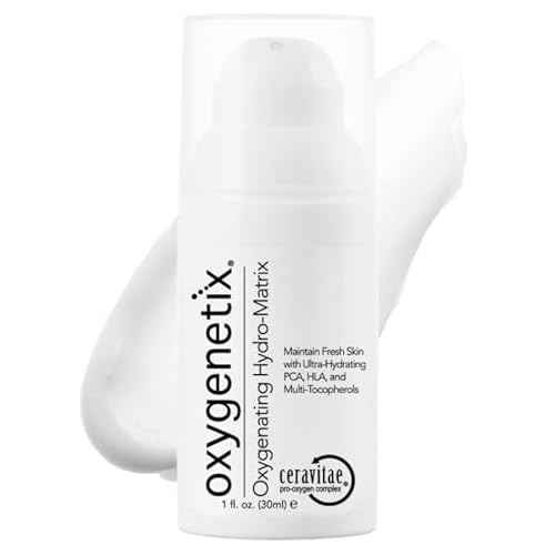 Oxygenetix Oxygenating Hydro-Matrix | Lightweight Aloe-Based Face Moisturizer with Hyaluronic Acid for Sensitive, Dry, or Compromised Skin