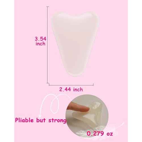 camel toe concealer£¬Seamless Camel Toe Hider, Reusable Anti Camel Toe Sprong Insert, No Camel Toe Underwear Guard (5, Small)