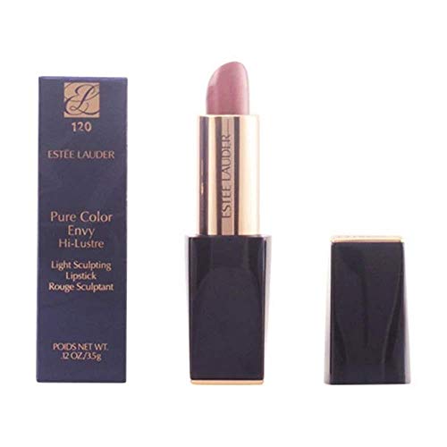 Estee Lauder Pure Color Envy HiLuster Light, No. 120 Naked Ambition, A medium coverage sculpting lipstick, 0.12 Ounce