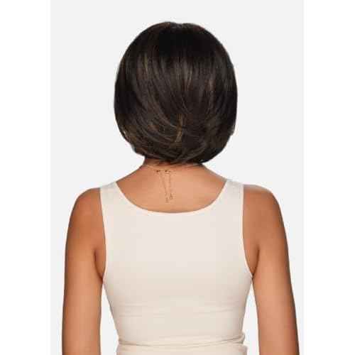 Vivica A. Fox HMB-KATE, Handmade & Hand-tied Wig, Supreme Human Hair Blend, Color 1 Jet Black