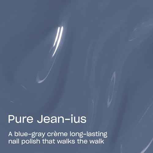OPI Infinite Shine Never Leavin' Blue | Opaque Dark Blue Cr?me Long Wear Gel Like Nail Polish | Vegan, Long Lasting, Streak Free