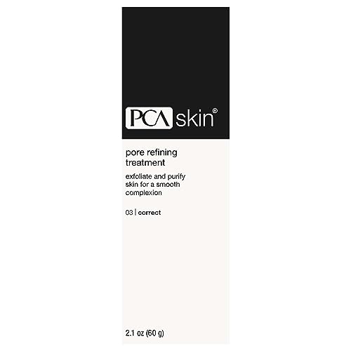 PCA SKIN Pore Refining Treatment - Exfoliates & Purifies Skin with Clay, Mandelic Acid, Enzymes, Rice Powder & Pumice (2.1 oz)