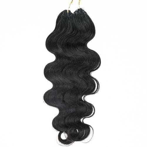 Body Wave Feather Crochet Braid Human Hair Extensions Knotless Pre-Separated Crochet Hair Extensions Human Hair Natural Color 16inch 120g