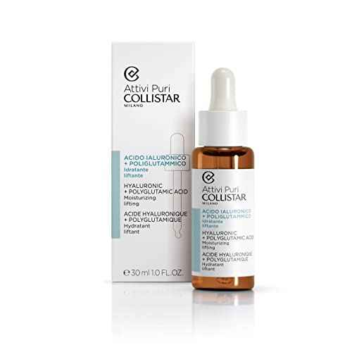Collistar Acido Ialuronico + Poliglutammico, Trattamento in Gocce Idratante Liftante 30 ml 1.0 Fl Oz, Made in Italy [italian import]